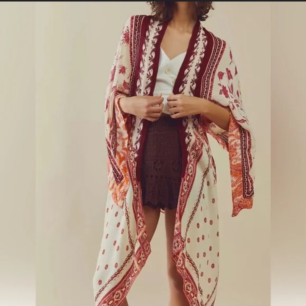 Intimately Free People Kimono One Size